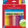 Faber-Castell Colour Grip spalvoti pieštukai, 48 vnt., įvairiaspalviai