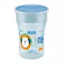 NUK Magic Cup 230ml mokomasis puodelis mėlynas su 360° gėrimo krašteliu