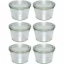 WECK „Mold“ stiklainiai 370ml, 6 vnt. komplektas