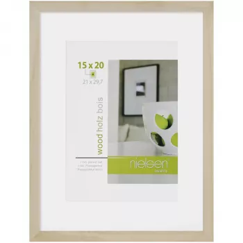 NIELSEN DESIGN Apollon Nature medinis nuotraukų rėmelis DIN A4 21x29.7 cm Natural