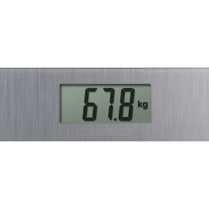 Medisana PS 400 Skaitmeninės asmeninės svarstyklės, 150 kg talpa, žengimo technologija, permatomos/sidabrinės spalvos