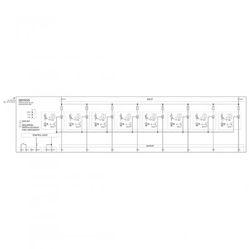 Siemens SITOP SEL1400 Selectivity Module DC 24 V/8 x 2.1 A (6EP4438-7EB00-3DX0)