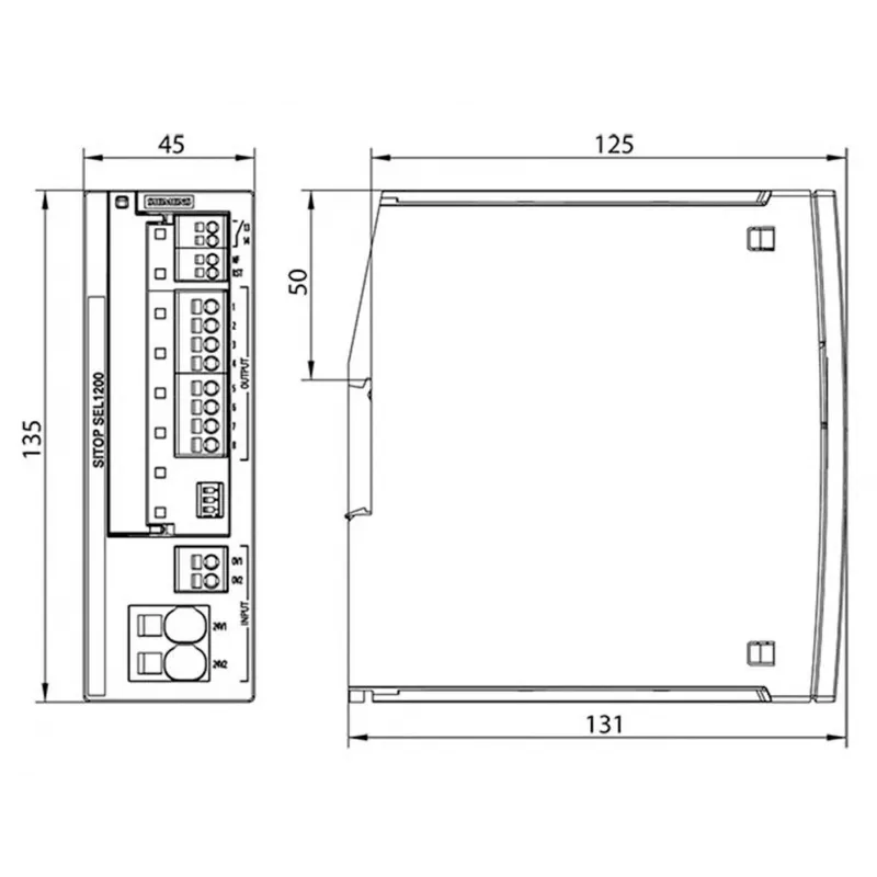 Siemens SITOP SEL1400 Selectivity Module DC 24 V/8 x 2.1 A (6EP4438-7EB00-3DX0)