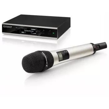 SENNHEISER SL Handheld Set DW-3-EU R, vokalinis rinkinys su laidiniu siųstuvu + MME 865-1, stacionariu imtuvu ir maitinimo bloku, GA 4, skaitmeninis, 1,9 GHz