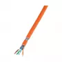 EFB Elektronik MK7101.1-CPR Cat7 S/FTP (S-STP) instaliacinis kabelis, oranžinės spalvos