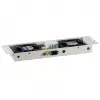EFB-Elektronik BASIC Ventiliatorių blokas 2 vnt., su termostatu, RAL 9005, Plug & Play, sieniniam IP55 korpusui