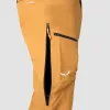 Salewa Sella 3L PTX Pant - Golden Brown - Size M