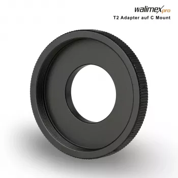Walimex Pro T2 objektyvo į C-Mount adapteris