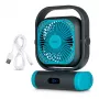 MEDION LIFE Camping Fan E10 TF (MD 12065) Pilka/Mėlyna