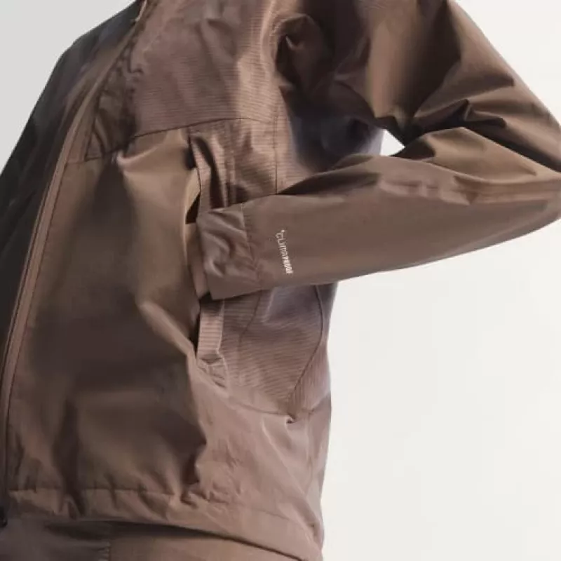 adidas TERREX Xperior 2.5L Hybrid Primeknit Climaproof Jacket - Trace Brown - XS