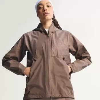 adidas TERREX Xperior 2.5L Hybrid Primeknit Climaproof Striukė - Trace Brown (Moteriška, Dydis M)