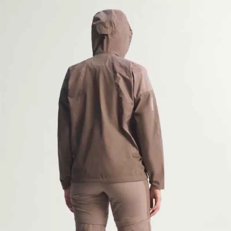 adidas TERREX Xperior 2.5L Hybrid Primeknit Climaproof Jacket - Trace Brown - Size L