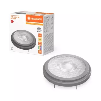 OSRAM AR111 50 40 7.4W 930 G53 S LED Reflektorinė lempa 450 lm 3000K G53 Dimmable