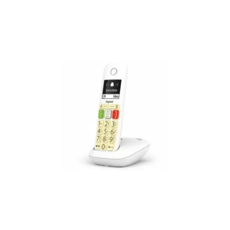 Gigaset E290 Duo belaidis DECT telefonas baltas