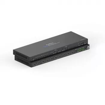 PureLink 2x8 HDMI 2.1 Skirstytuvas - 48Gbps su Skaleriu ir Garso Išskyrimu