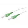 METZ CONNECT OpDAT šviesolaidinis komutacinis kabelis SC APC/SC APC OS2, 3 m, baltas