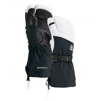 Ortovox Freeride 3 Finger Glove Pro - Black Raven/Black, XXL