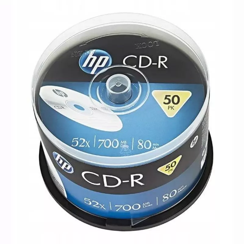 Verbatim HP CD-R verpstė 50 diskų 700MB 52x AZO DataLifePlus