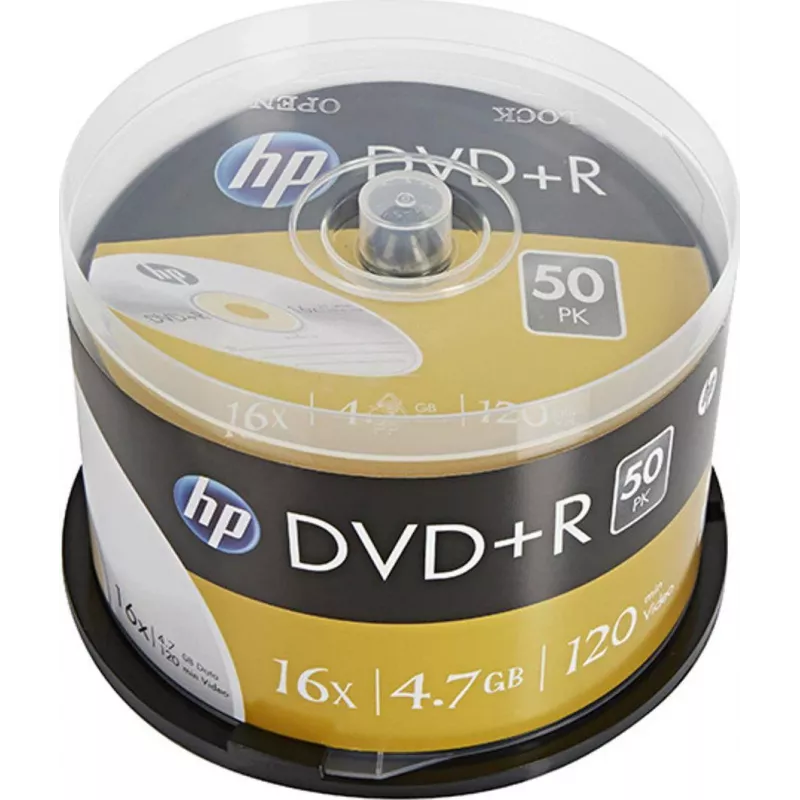 Verbatim HP DVD+R Spindle 50 vnt. 4.7GB 16x AZO Dye
