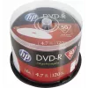 Verbatim HP Inkjet-Printable DVD-R verpstė (50 diskų) – 16x, 4,7 GB, AZO dažai, balta spausdinama danga