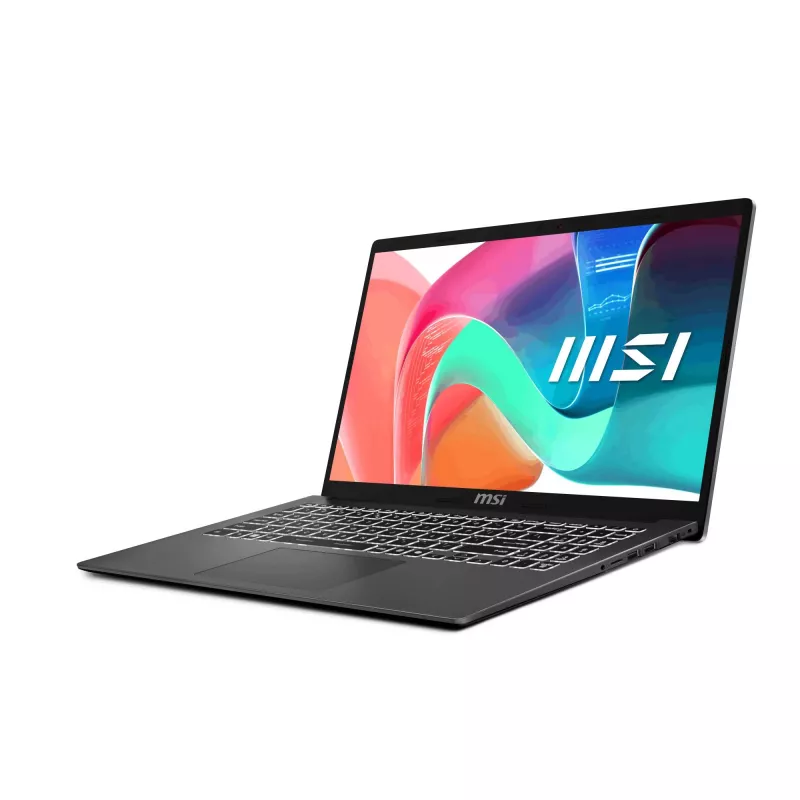 MSI Modern 15 F1MG-1241NL Intel Core 5 120U 15.6 inch Full HD 16GB RAM 512GB SSD Windows 11 Home Sidabrinis
