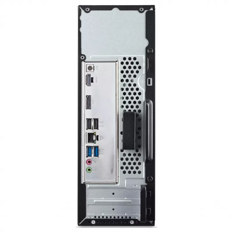 Acer Aspire XC-1715 SFF stalinis kompiuteris, Intel Processor N305, 16GB DDR4, 512GB PCIe NVMe SSD, Windows 11 Home, juodas