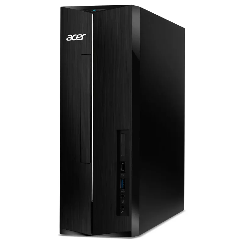 Acer Aspire XC-1715 SFF stalinis kompiuteris, Intel Processor N305, 16GB DDR4, 512GB PCIe NVMe SSD, Windows 11 Home, juodas