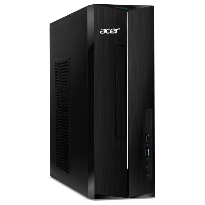 Acer Aspire XC-1715 SFF stalinis kompiuteris, Intel Processor N305, 16GB DDR4, 512GB PCIe NVMe SSD, Windows 11 Home, juodas