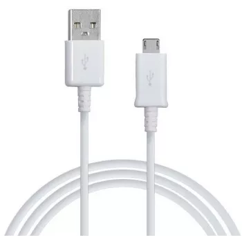 Samsung Universal Micro USB 2.0 Data and Charger Cable 1.5m (OEM) White
