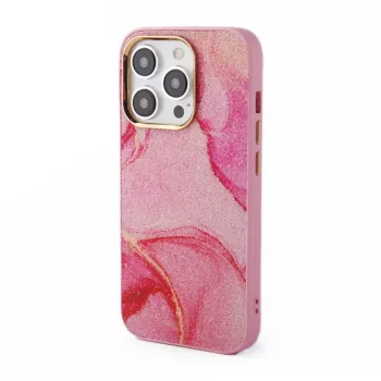iLike Apple iPhone 15 Pro Print Desire Customized Diamonds Case Red