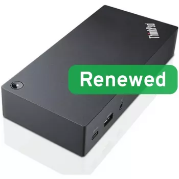 Lenovo Renewed ThinkPad USB-C Dock Gen 2 40AS 90W Used incl. PSU