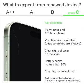 Samsung Galaxy Xcover 5 64GB Juoda (Atnaujintas C klasės)