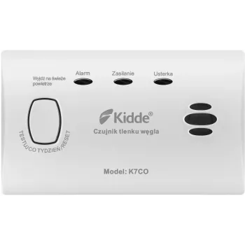 Kidde K7CO Anglies monoksido detektorius su skaitmeniniu LCD ekranu