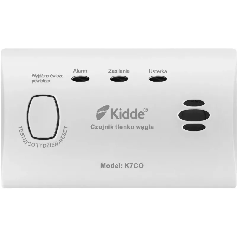 Kidde K7CO Anglies monoksido detektorius su skaitmeniniu LCD ekranu