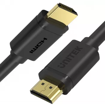 UNITEK HDMI 2.0 Laidas 0.5m 4K 60Hz Juodas Y-C185M