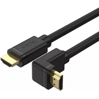 UNITEK Y-C1009 HDMI 2.0 kabelis su 270 laipsnių kampu 4K 3m juodas