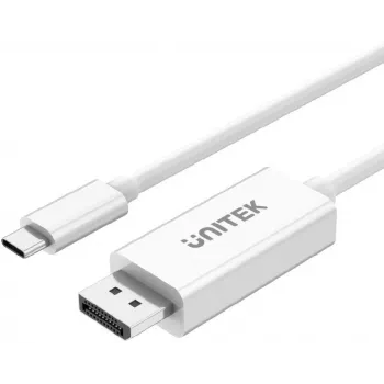 UNITEK USB-C 3.1 į DisplayPort kabelis 1,8 m - 4K@60Hz - Juodas