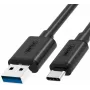 UNITEK USB 3.1 Type-A to Type-C laidas 3m Juodas