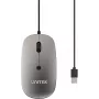 Unitek SlimTrack 1600DPI laidinė optinė pelė, pilka