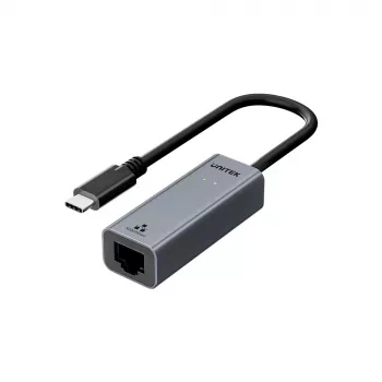UNITEK USB-C į Gigabit Ethernet adapteris 1Gbps – Space Gray