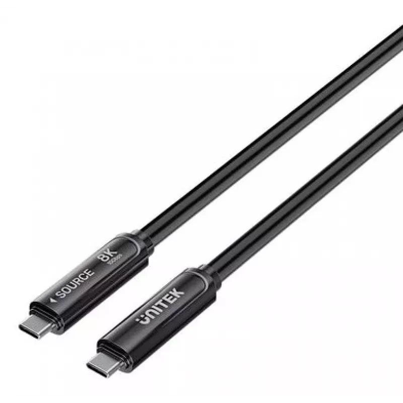 UNITEK USB-C Active Optical Cable 5m - 10Gbps, PD 60W, 8K@30Hz, Juoda