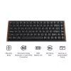 Keychron K3U-Q3Z 75% Milk POM Brown Switch 8K mechaninė klaviatūra