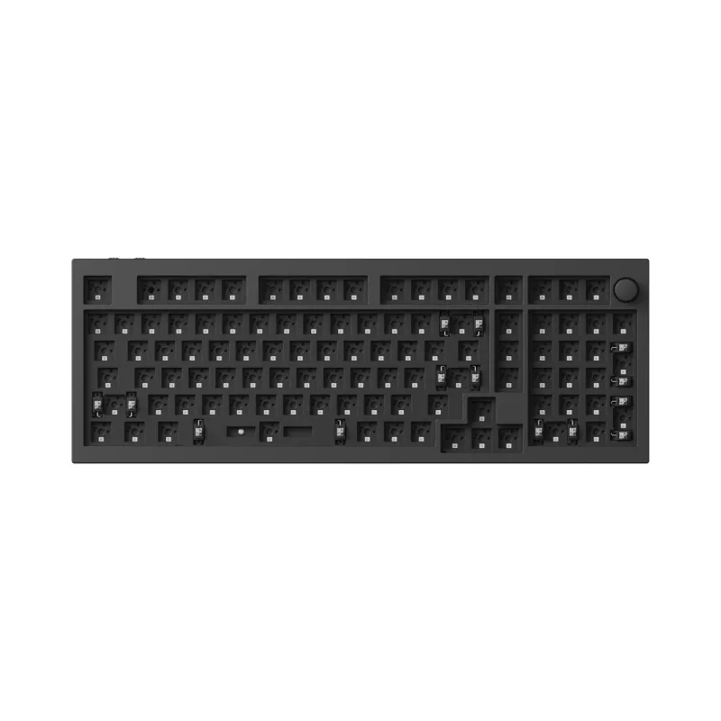 Keychron Q5M-M1 96% mechaninė klaviatūra, Gateron G Pro Red jungikliai, RGB Hot-Swap, Bluetooth 5.1 ir USB-C, aliuminio korpusas