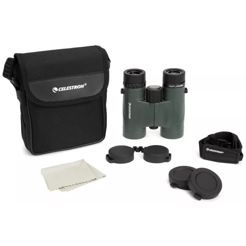 Celestron Nature DX 8x32 Binocular BaK-4 Black, Green