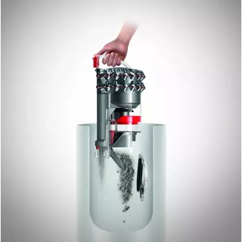 Dyson Cinetic Big Ball Absolute 2 cilindrinis dulkių siurblys, pilkai raudonas