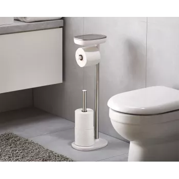 Joseph Joseph EasyStore Stainless Steel Toilet Roll Holder