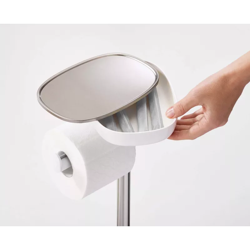 Joseph Joseph EasyStore Stainless Steel Toilet Roll Holder