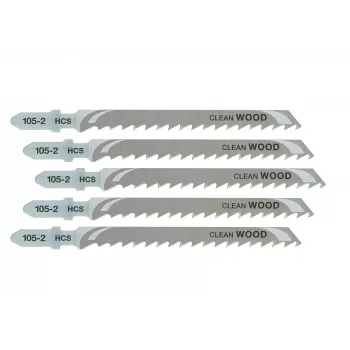 DEWALT DT2075 Pjūklo geležtė medienai 100x4mm (5 vnt.)