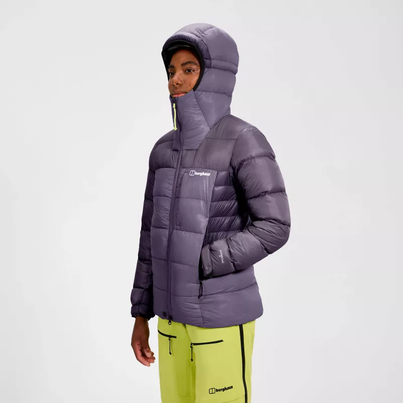 Berghaus MTN Arete Ultra Down Hoody Women's - Purple Planet, Size M