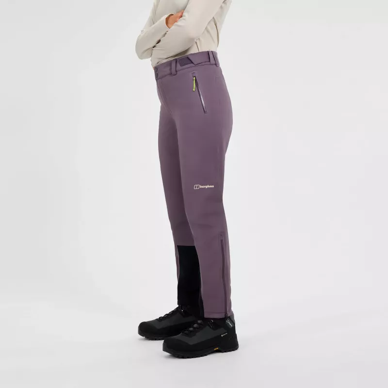 Berghaus Ridge-Roamer 3L WP Softshell Pant - Purple Planet (Women's, XS)